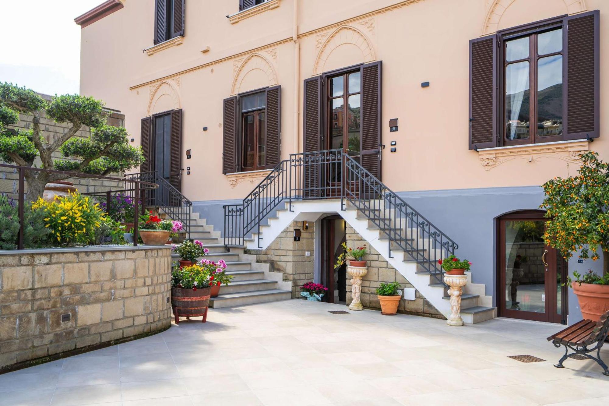 Villa Agostino Luxury B&B Vico Equense Bagian luar foto