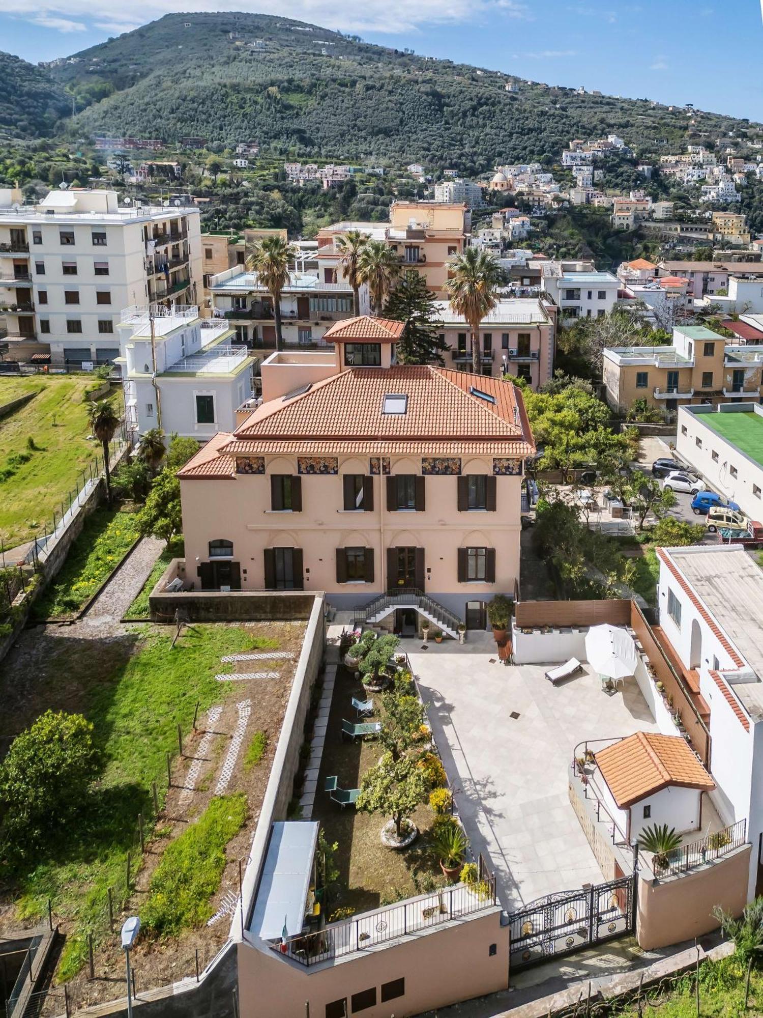 Villa Agostino Luxury B&B Vico Equense Bagian luar foto
