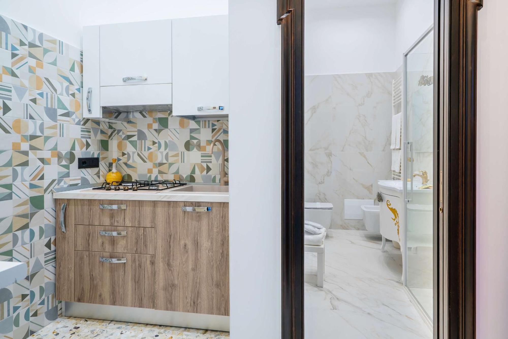 Villa Agostino Luxury B&B Vico Equense Ruang foto