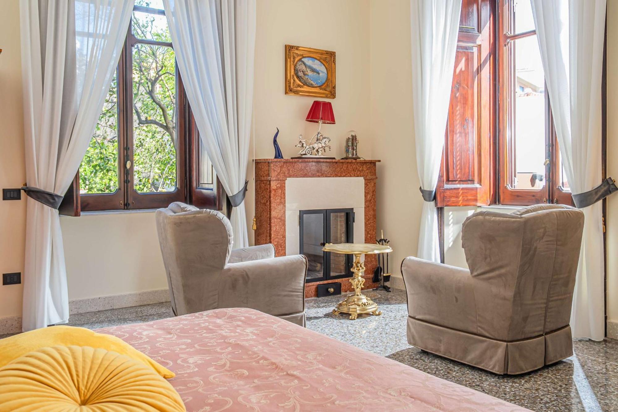 Villa Agostino Luxury B&B Vico Equense Bagian luar foto